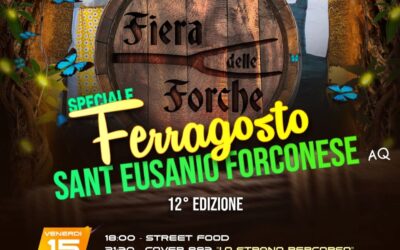 A SANT’EUSANIO FORCONESE LA 12° FIERA DELLE FORCHE