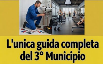 TUTTOQUARTIERE 2026 LA GUIDAGRATUITA AI SERVIZI E AI NEGOZI DEL 3° MUNICIPIO IN DISTRIBUZIONE DA MAGGIO