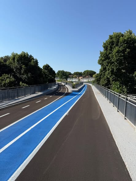CICLOVIA VIADOTTO DEI PRESIDENTI APERTA NEL NULLA